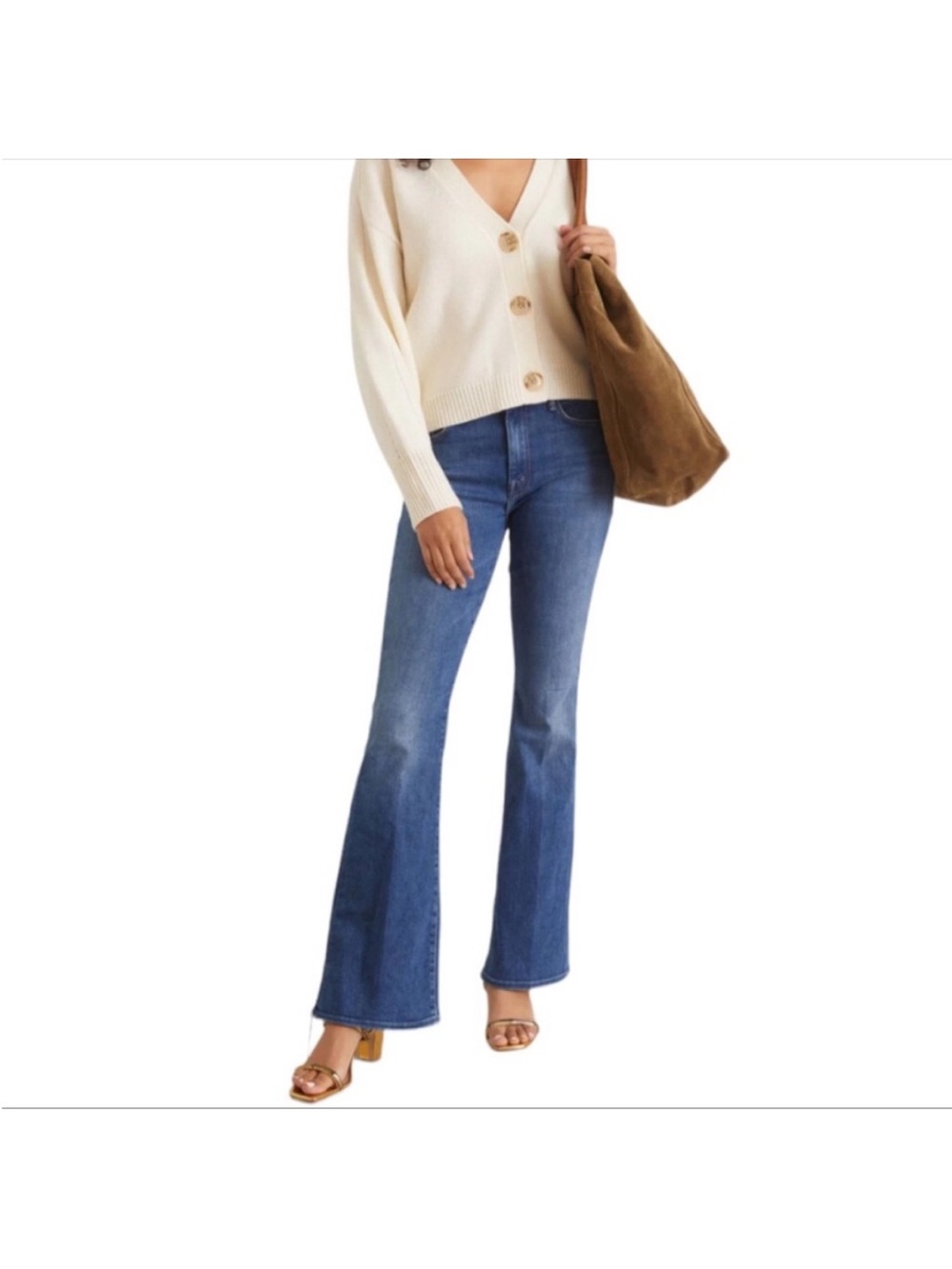 Mother The Weekender First Mate Flare Jeans Size 27